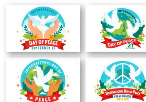 12 International Peace Day Illustration