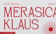 Merasica Klaus | Display Serif