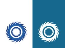 vortex vector illustration icon logo template design