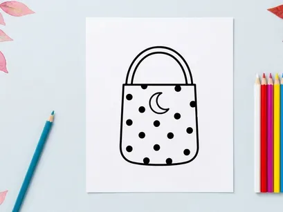 Design de cadeado com lua crescente e estrelas para Halloween. Cadeado temático noturno com padrão celestial para decoração sazonal.