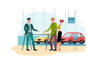 M129_Car Dealership Illustrations