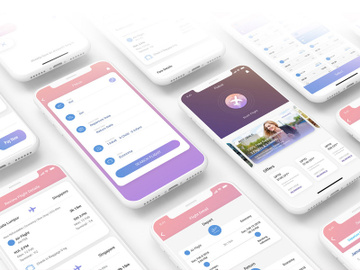 Passenger Mobile UI Kit Demo preview picture