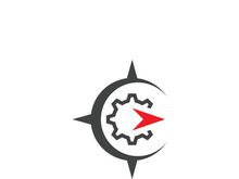 Compass logo template vector icon illustration design