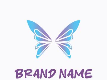 Butterfly logo design preview picture