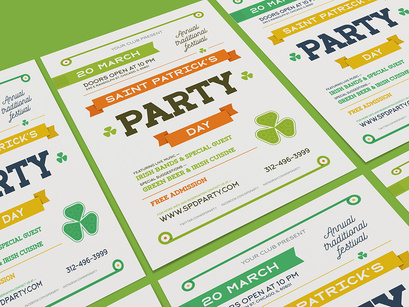 St. Patrick's Party Poster, vol.2