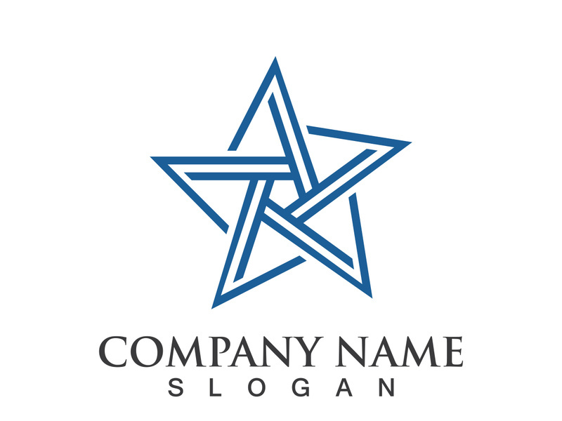 star vector icon illustration design template