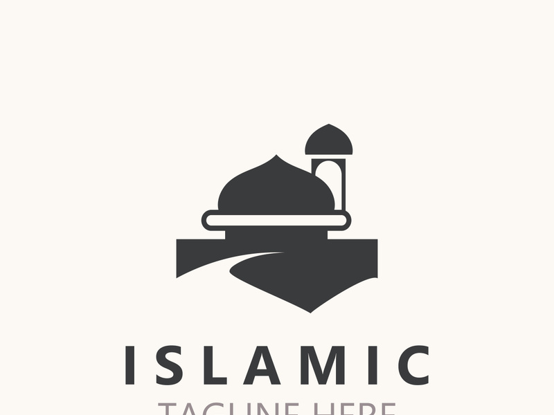 Islamic Mosque Logo design, template Islamic, Islamic Day Ramadan vector graphic creative idea