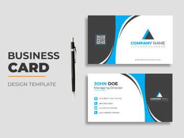 Corporate Business Card Template Design preview picture