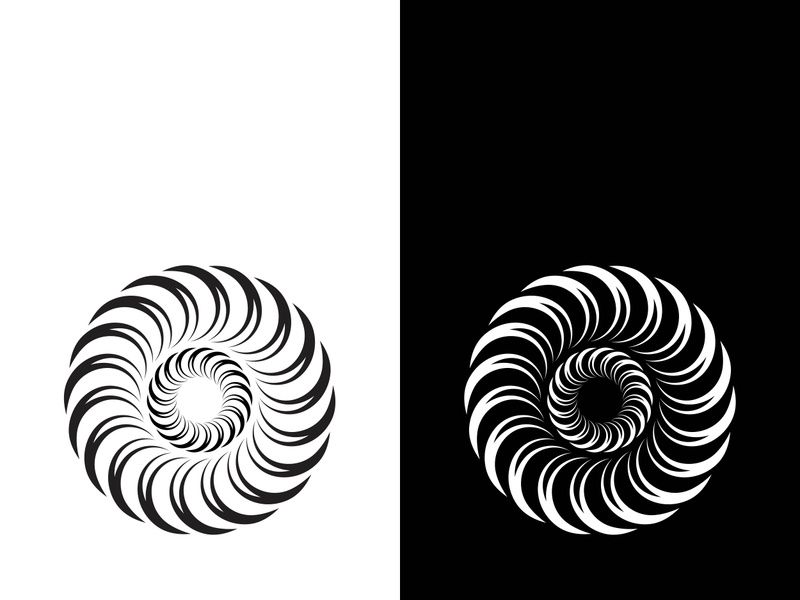 vortex vector illustration icon logo template design