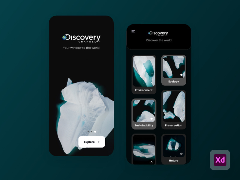Discovery Channel App Exploration for iOS