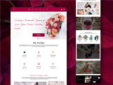 Wedding Website Design preview picture