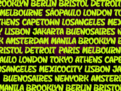 Bling Nioh | Graffiti Typeface