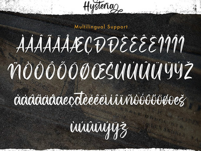 Hysteria - Stylish Script Font