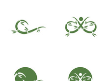 Bamboo Logo Template vector icon