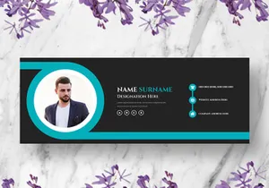 Corporate Email Signature Template Ver-18