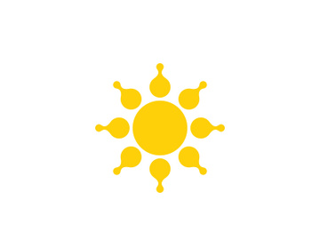 Sun Vector illustration Icon preview picture