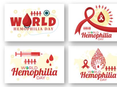 13 World Hemophilia Day Illustration