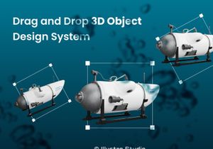 Ocean Gate Submersible 3D Object