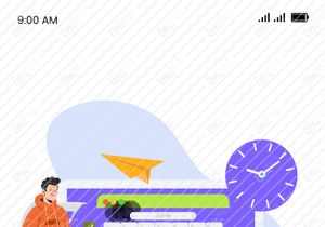 Calendar and Schedule  Mobile App UI Kit