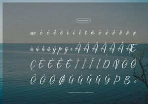 Blessing Blues | Vintage Handwritten