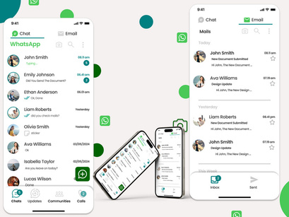 WhatsApp Redesign IOS UI KIT