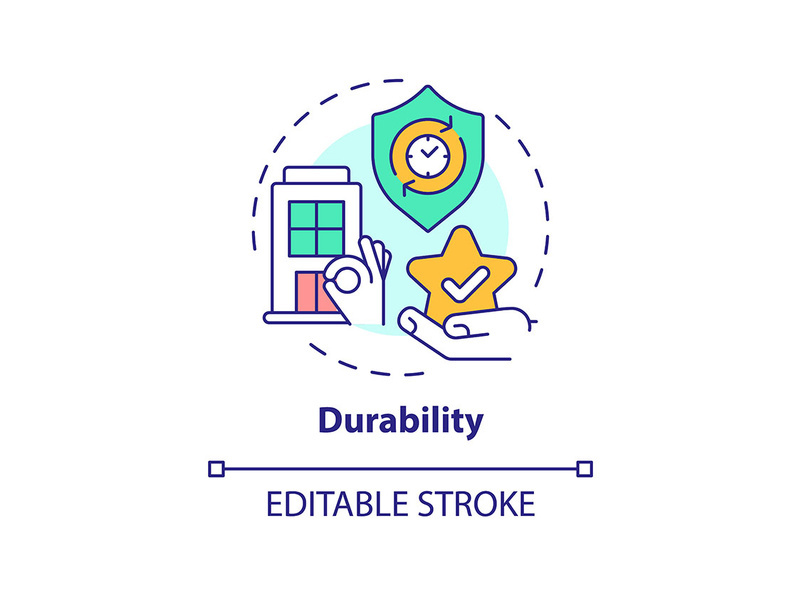 Durability concept icon