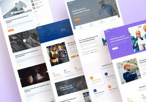 Xinflax - Industrial Adobe XD Template