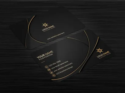 Luxury Business Card Design Template