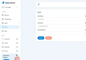 Spike Free React Tailwind Admin Template