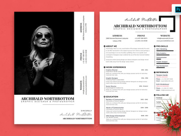 Resume CV Template-74 preview picture