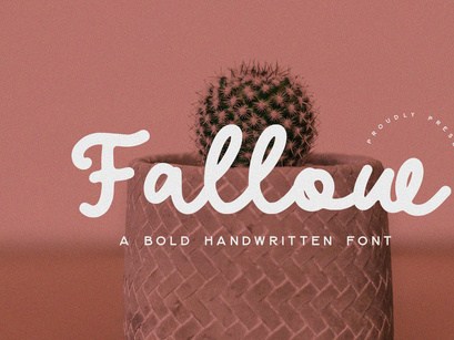 Fallow - Bold Handwritten