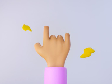 Free 3D Cartoon Hand preview picture