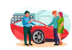 M133_Car Dealership Illustrations