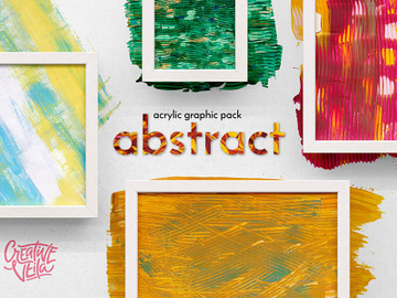 Abstract Acrylic Graphic Pack preview picture
