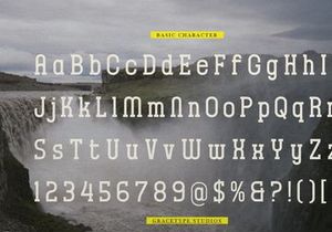 Avacerdo | Slab Serif Typeface