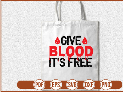 Give Blood Its Free