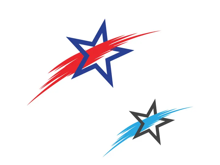 Faster Star Logo Template