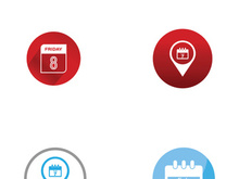 Calendar logo design.