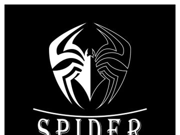 Spider logo icon design vector template preview picture