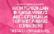 Angellin Freaky - A Ugly Playful Font