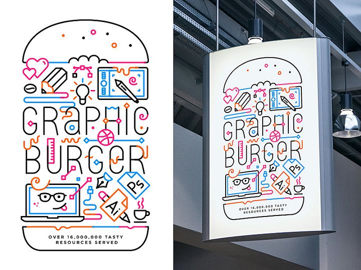 New freebie + fun illustration