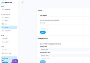 MaterialM Free Bootstrap Admin Dashboard Template
