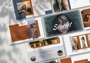 Scarlet - Creative Google Slides Template