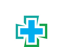 Health medical logo template vector illustration design