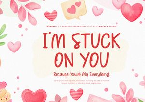 Magnetic - Handwritten Font