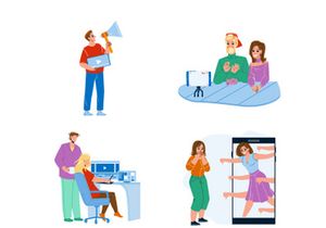 Social media characters