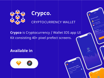 Crypco UI Kit preview picture