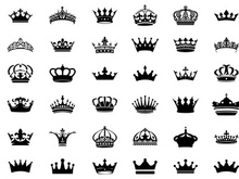 Crown silhouette Colluction Set