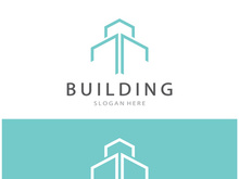 Building logo vector illustration design,Real Estate logo template, Logo symbol icon