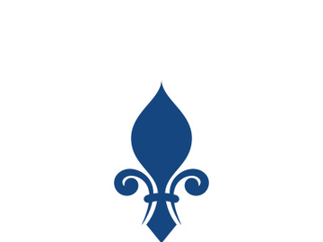 Fleur de lis vector icon preview picture